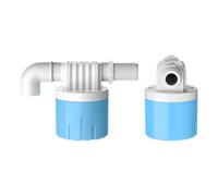 Ounfhtrttk 2pcs Automatic Float Valve Water Level Control Switch Horizontal Inflow Installed Inside Tower Tank Side Water Inlet