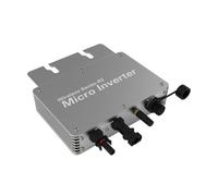 Ounfhtrttk 400W Solar Inverter Grid Tie Mppt Micro Inverter 230V/120V Support WiFi for Outdoor Photovoltaic Power Generation System