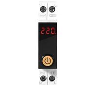 Ounfhtrttk 63A Power-Off Timer Switch Undervoltage Protector Timer Overvoltage and Undervoltage Protector 1-63A Power-Off Timer Switch A