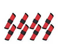 Ounfhtrttk 8 Pcs Fishing Lure Wraps 8 Pcs Fishing Hook Covers Bait Storage Sleeves, 5.9 Inch Hook Covers, Lure Wraps Lure Covers, Fishing Lure Wraps Rod Covers, Bait Shield with Hook for Fishing Rod,