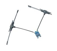 Ounfhtrttk 900MHz / 2.4GHz Dual Band Gemini RX for FPV Drone Receiver Diversity ELRS 915 2.4G Dual Antenna