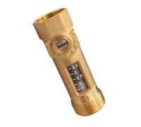 Ounfhtrttk All-Copper Meter Internal and External Thread Balance Valve Ball Valve, Valve Accessories 1/2" Internal Thread, 3/4" External Thread