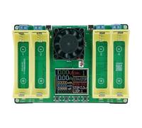 Ounfhtrttk Battery Capacity Tester 21700 1.77" Display Screen 4 Channel Charge/Discharge Functionality Integrated Testing System Internal Resistance Detection