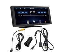 Ounfhtrttk Car 10.26Inch Bluetooth Portable Screen GPS Navigation Display Wireless Carplay Android Auto MP5 Player Driving Recorder