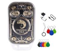 Ounfhtrttk Chameleon V3.0 RFID Smart Card Emulator+8XUID Keychain Smart Chip Reader 125K 13.56M ID IC Tag Copyer NFC Read Writer