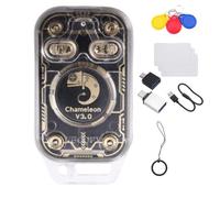 Ounfhtrttk Chameleon V3.0 RFID Smart Chip Reader Emulator 125K 13.56M ID IC Tag Copyer NFC Read Writer +3XUID Keychain/CUID Card
