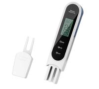 Ounfhtrttk Digital Water Quality Tester, Accurate and Reliable Digital TDS EC & Temp(°C,°F), 0-9990PPM TDS Meter