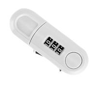 Ounfhtrttk DrawerPassword Lock Non Perforated Cabinet Door Safety Lock Double Opening Refrigerator Lock Home Anti-Theft Lock