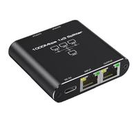 Ounfhtrttk Ethernet Switch Hub 1000Mbps Gigabit RJ45 Network Cable 1In3 Out Converter Wire Divider PC LAN Extend Extension Adapter