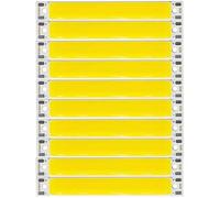 Ounfhtrttk For DIY Bicycle Work Lamp LED Light Source 10PCS 3V 3.7V DC 60mm 8mm LED COB Strip 3W Warm Cold White Blue Red COB Warm