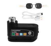 Ounfhtrttk For Motorcycle Alarm Disc Brake Lock Anti-Theft Security Moto Wheel Disk Padlock for Bikes