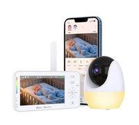 Ounfhtrttk for Pet and Baby Surveillance Video Monitoring System Featuring 4.3" Screen, PTZ Function, Night Vision, WiFi Remote Control, Auto Tracking