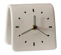 Ounfhtrttk Home Decor Table Clocks Desktop Ornaments Ceramic Clock Decorations Living Room Bedroom Bedside Mute Fashion Seatclock Seat Clock A