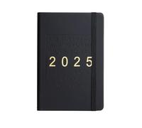 Ounfhtrttk January-December 2025 Planner Language Notebook A5 School Agenda Planner Weekly Monthly Diary Organizer