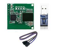 Ounfhtrttk LD6001C 60GHz MmWave Radar Sensor+CH340 Board Passenger Statistics Sensor Module Entranc/Exit Human Presence Sensor