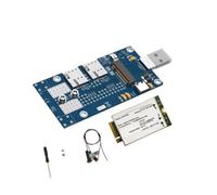 Ounfhtrttk M. 2 to USB 3.0 Adapter+ EM7455 4G Module Dual NANO SIM Card Slot Support 3G/4G/5G/LTE M2 NGFF Key B Card