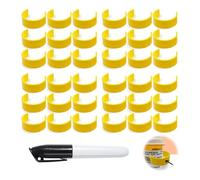 Ounfhtrttk Medicine Bottle Clip, Medicine Bottle Label Clip, Easy to Identify Medicine - Bottle with Label A