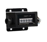 Ounfhtrttk Mini Digital Counter 0-99999 5Digit Number Hand Tally Click Timer Mechanical Resettable Manual Pull Stroke Counter D67-F