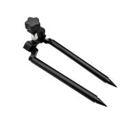 Ounfhtrttk Mini Prism Pole Survey Bipod for GNSS GPS Black for 30cm& 60cm Poles for Outdoor Measurement System