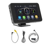 Ounfhtrttk MP5 Player Car 4.7 Inch Navigation Screen Bluetooth Portable Screen Wireless Carplay Android Auto