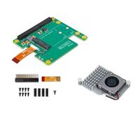 Ounfhtrttk NVMe SSD Expansion Board High-Speed GPIO PCI Express Adapter Gen2/Gen3 PCIe M-Key for RPI5