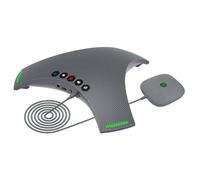 Ounfhtrttk Omni-Directional Microphone Radius 360° Voice Pickup Bluetooth Wireless Cascade Microphone 5M Range Extended Wheat Design