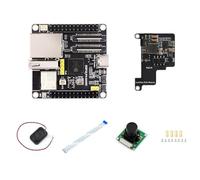 Ounfhtrttk -P4-NANO Development Board +POE Module+Cam+Speaker Kit Dual-Core RISC-V WiFi6 Bluetooth5/BLE RJ45 100M Ethernet Port
