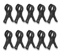 Ounfhtrttk Plastic Transparent for Balloon Arch Clips 10Pcs Large for Balloon Arch Spring Clamps Heavy Duty 3.5 Inch Backdrop Clip for Balloon Arch Kit A