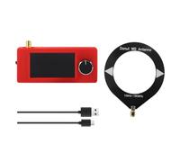 Ounfhtrttk Pocket Radio 10-180MHz SI4732 Mini Loop Antenna SMA Interface 1.9inch IPS Screen USB AM/FM LSB