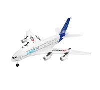 Ounfhtrttk RC Model A380 Passenger Aircraft Remote Control Adopts Foam Material Design Enhanced Fall Prevention Safety Performance