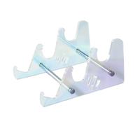 Ounfhtrttk Removable Multicolor Acrylic Keyboard Stand Transparent Desktop Tray Computer Keyboard Tray Stand Multicolor 3 Layers