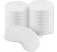 Ounfhtrttk Round Microwave Kiln Paper, 100 Sheets 4.7", for Pottery, for Glass Fusing and Crafting