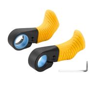 Ounfhtrttk Sheep Horn Handle Ergonomic Thumb Support Grips Multicolor Bicycle Small Auxiliary Handlebar Rest Grips New B