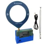 Ounfhtrttk SI4732 Mini Radio 9.9kHz-181MHz LSB USB AM FM 1.9 Inch Display SI4732 Radio Shortwave Radio Receiver +Left Hole Stand