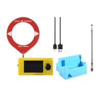 Ounfhtrttk SI4732 Radio Receiver Kit 1.9inch Display 10-180MHz FM/AM/LSB/USB Mini Radio Shortwave Radio +Antenn Stand