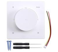 Ounfhtrttk Stereo Ceiling Speaker Controller Mini Audio Wall Amplifier Bluetooth TF AUX Music Control Panel Home Theater System