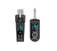 Ounfhtrttk UHF Microphone Wireless Converter XLR Transmitter and Receiver Wireless Microphone Receiver for Dynamic Condenser Microphone Universal
