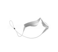 Ounfhtrttk Under-Eye Red Light Therapy Device with Microcurren, Light-Weight Eye Massager Rechargeable Red Light Therapy Glasses