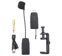 Ounfhtrttk Violin Wireless Microphone Musical Instrument Microphone Stage Performance Audio Receiver and Transmitter Short Clip
