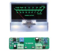 Ounfhtrttk VU Level Meter Stereo Preamp Tube Amplifier Board Audio Power Meter Indicator DB with Driver Backlit Pointer B