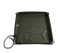 Ounfhtrttk Waterproof Drainage Basin Tent Floor and Pet Washing Mat Foldable Shower Base Outdoor Camping Shower Tray