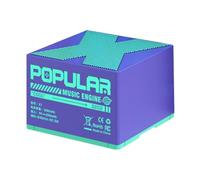 Ounfhtrttk Wireless Bluetooth 5.0 Speakers Mini Audio Speaker USB Rechargeable HIFI Sound Box Player Speaker for Laptop PC Blue