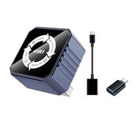 Ounfhtrttk Wireless Carplay Adapter 4in1 Ai Box Dongle Airplay/Mirror Link/Android Auto/Carplay BT WIFI Wired to Wireless Carplay