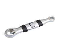 OUNONA 1 Adjustable Spanner Tool, Double-Headed Carbon Steel Wrench