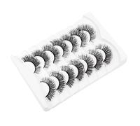 OUNONA 1 box False Eyelash Extensions for Women DIY Makeup Lashes Natural Wispy Faux Lashes Flexible and Comfortable for All Eye Shapes for Moms and Friends