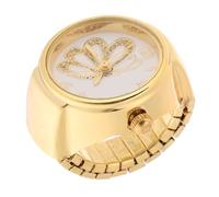 OUNONA 1 PC Butterflies Design Finger Watch for Women Elegant Alloy Ring Watch Safe Durable Jewelry with Fine Craftsmanship Accessory for Any Occasion