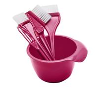 OUNONA 1 Set Hair Dyeing Kit Hair Coloring Set with Bowl Brush and Stirrer for Beginners and Professionals