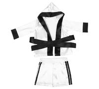 OUNONA 1 Set Halloween Baby Costume Accessories Boxing Robe Short Newborn Photography Prop Boxing Outfit Photo Prop For Boys Girls