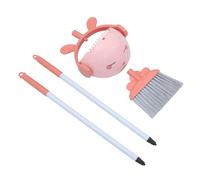 OUNONA 1 Set Mini Broom and Dustpan Set for Cartoon Design Cleaning Tools Safe Material for Indoor Outdoor Role Play Cultivates Responsibility and Hands Skills