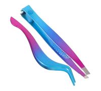 OUNONA 1 Set Portable Eyebrow Tweezers for Women Professional Removal Tool Small Eyebrow Shaper with Double End Design for Travel and Grooming